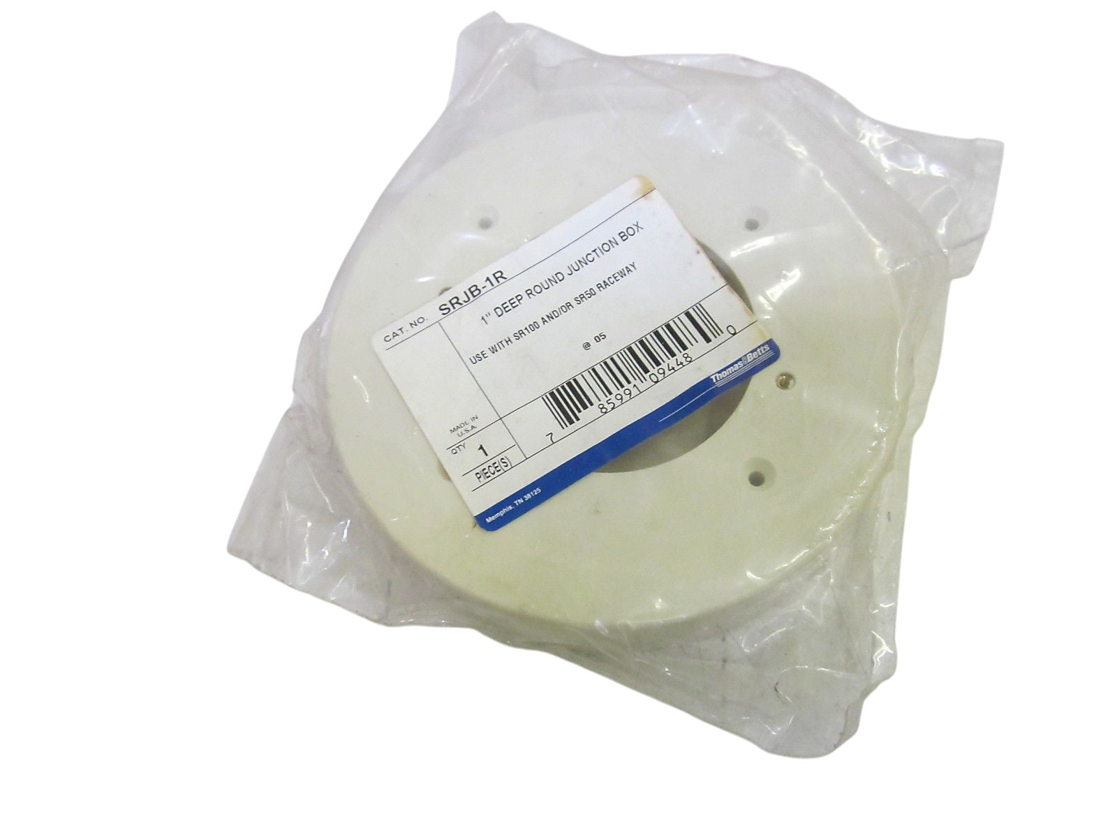THOMAS & BETTS SRJB-1R ROUND JUNCTION BOX 1" NSMP