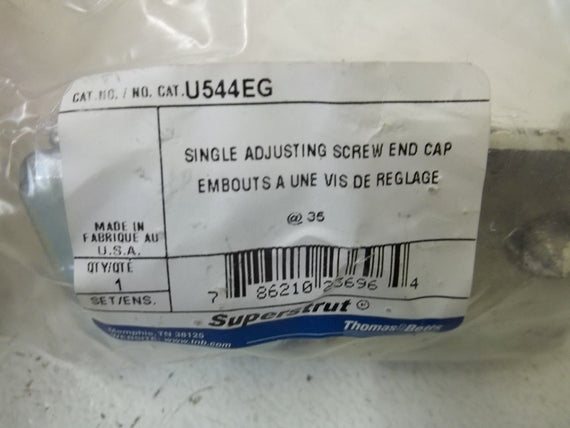 THOMAS & BETTS  U544EG SINGLE ADJUSTABLE SCREW AND CAP NSMP