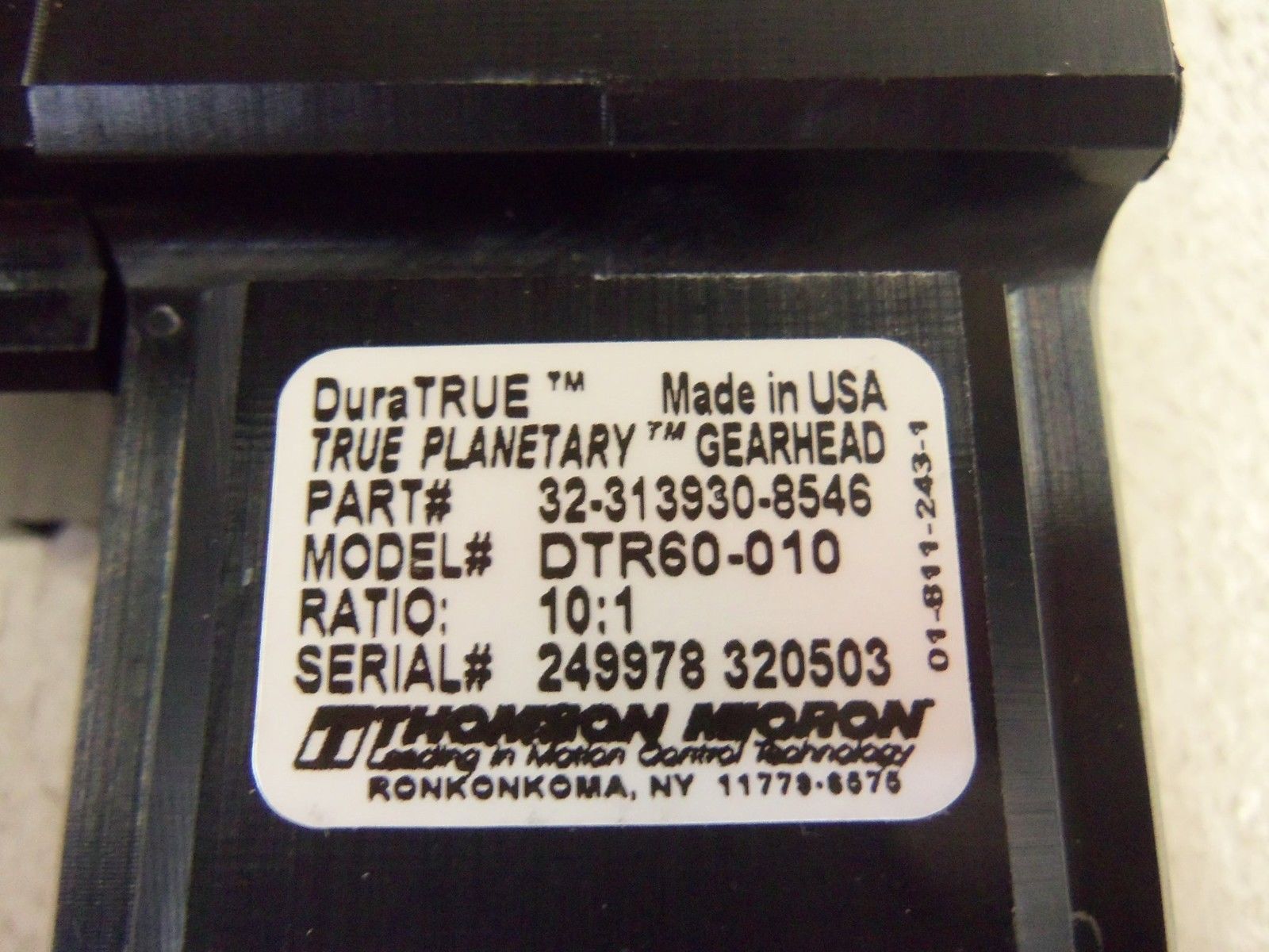THOMSON DTR60-010 32-313930-8546 NSNP