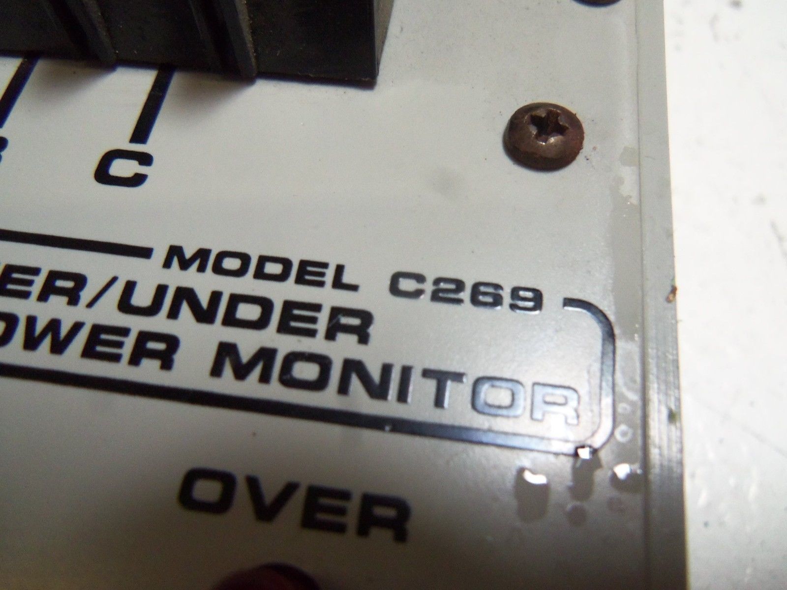 TIMEMARK C269 PHASE MONITOR UNMP