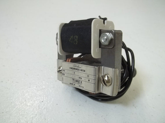 TIMEX CLOCK COMPANY 322432721 SYNCHRONOUS MOTOR 120V *USED*