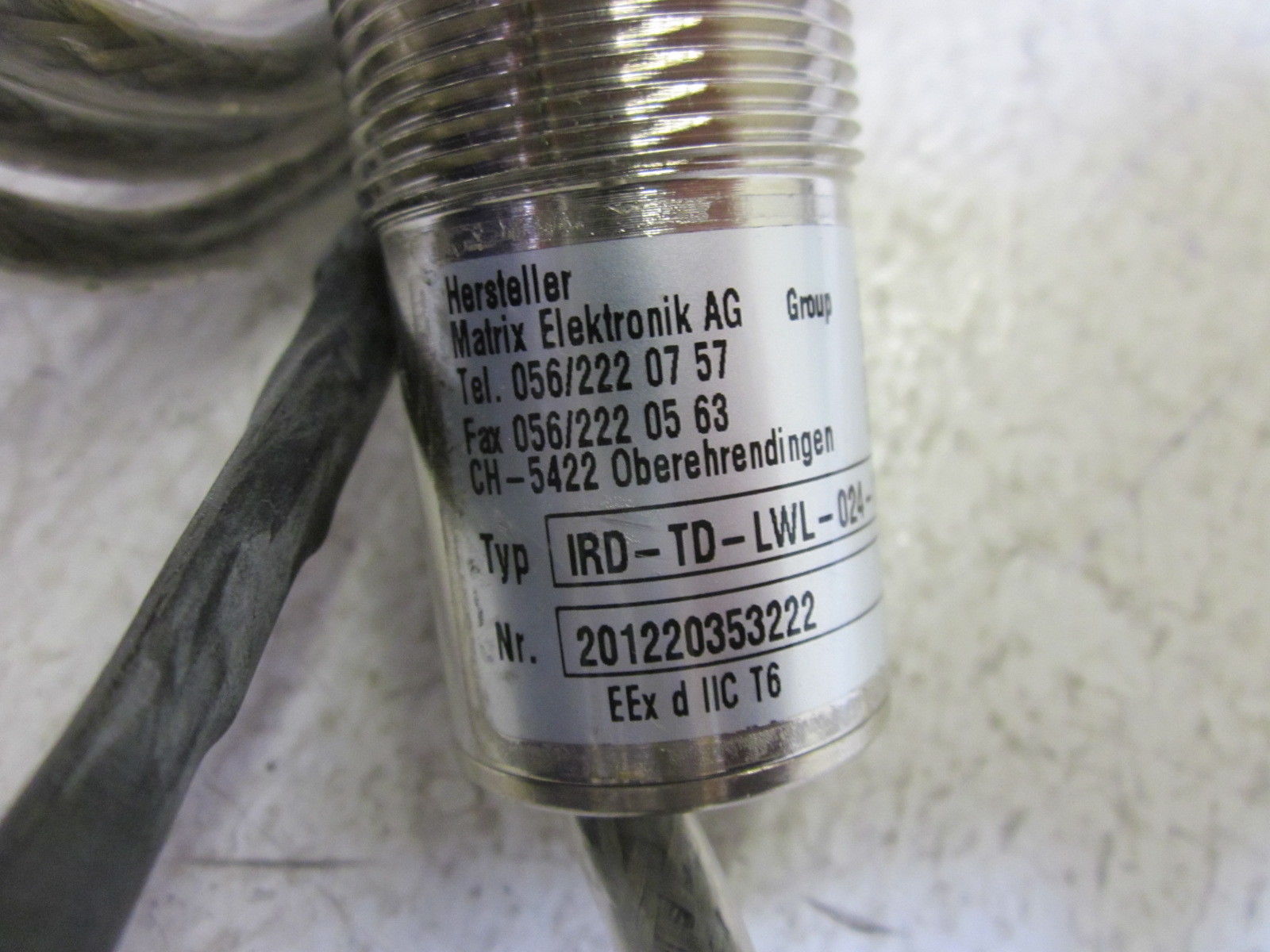 TIPPKEMPER IRD-TD-LWL-024-13 SENSOR UNMP