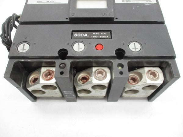GENERAL ELECTRIC TJK636600 600A w/ SHUNT TRIP DEVICE NSNP