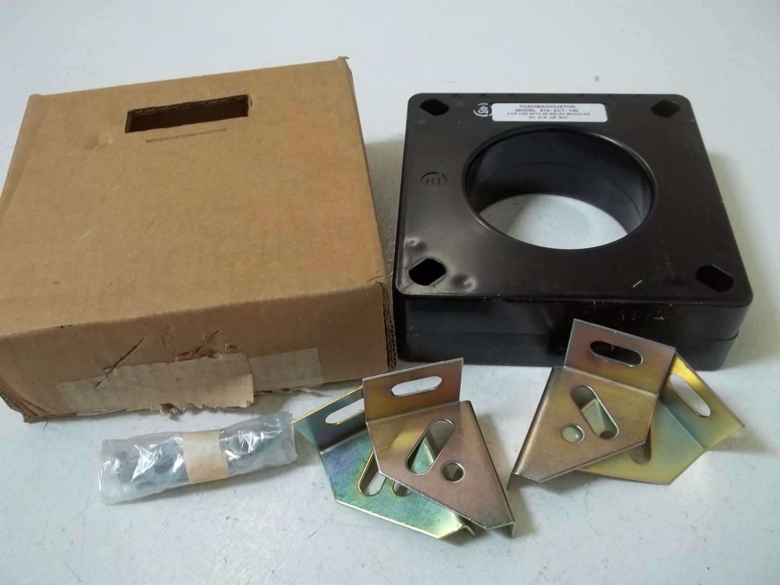TOSHIBA 810-ZCT-100 GROUND FAULT RELAY NSMP