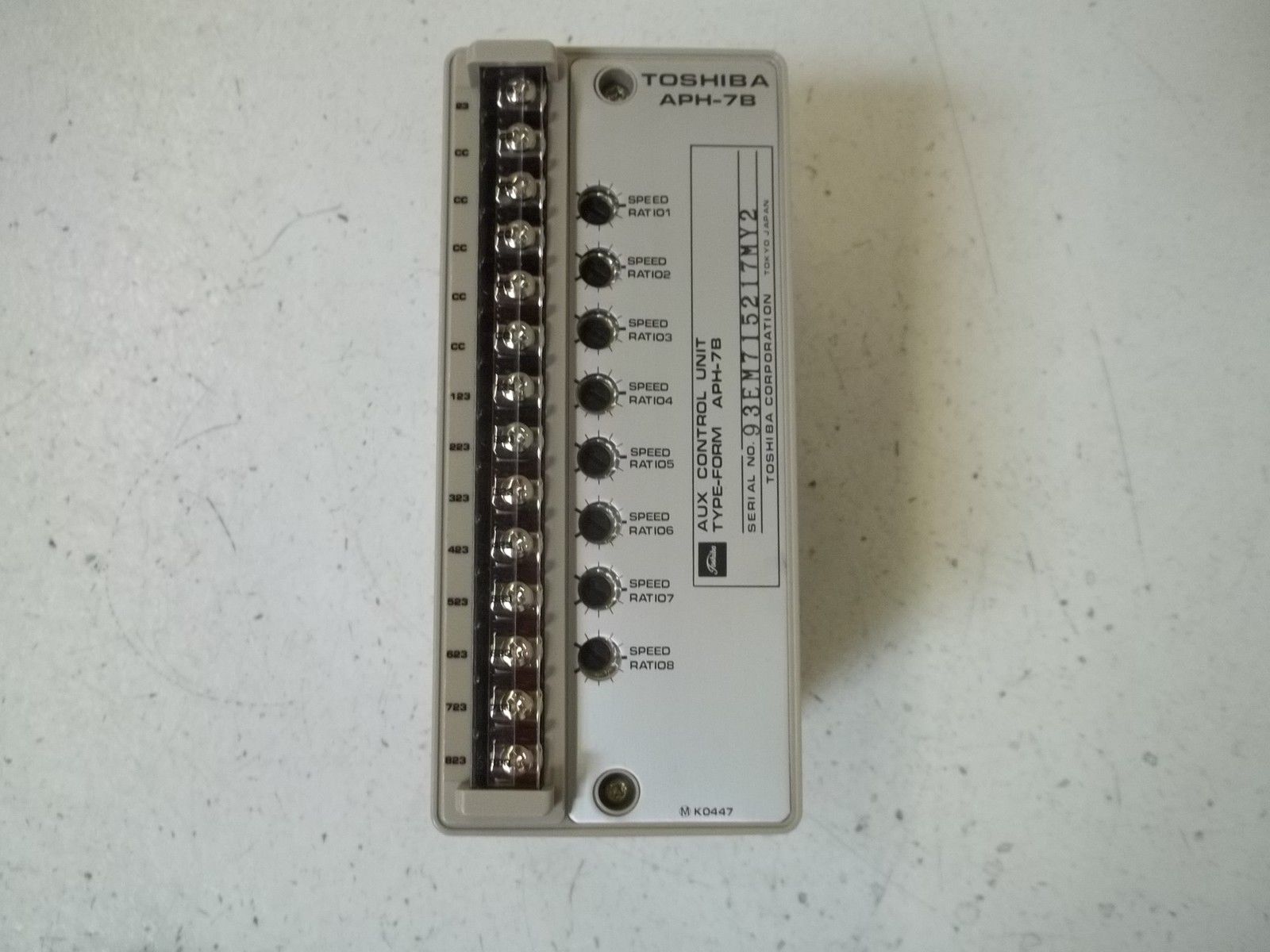 TOSHIBA APH-7B AUX CONTROL UNIT NSMP