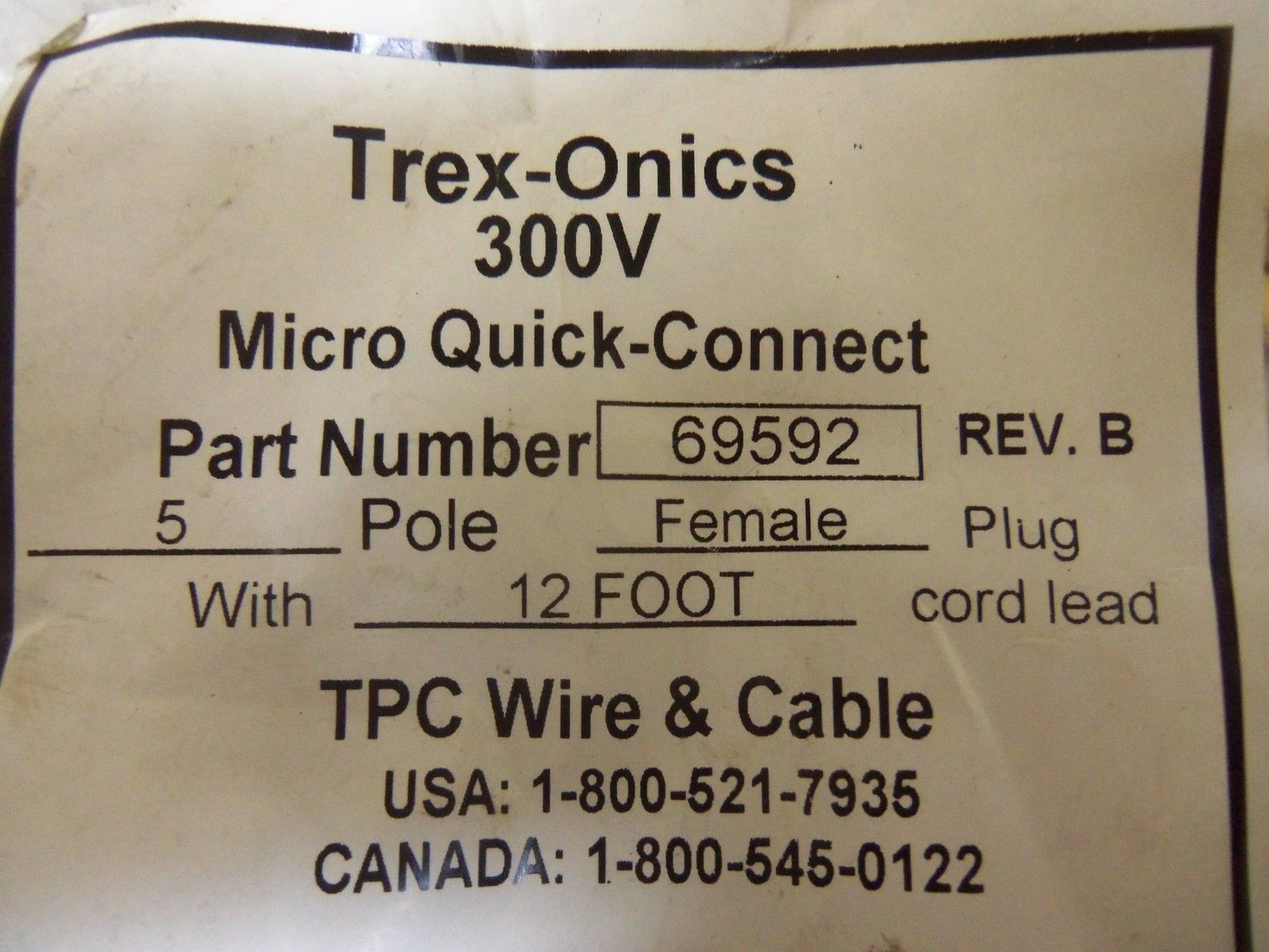 TPC 69592 CONNECTOR NSMP