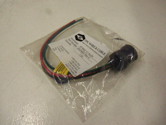 TPCE WIRE & CABLE 84240A2 REV.C 4P MALE 1/2" ALUM *NEW IN BAG*
