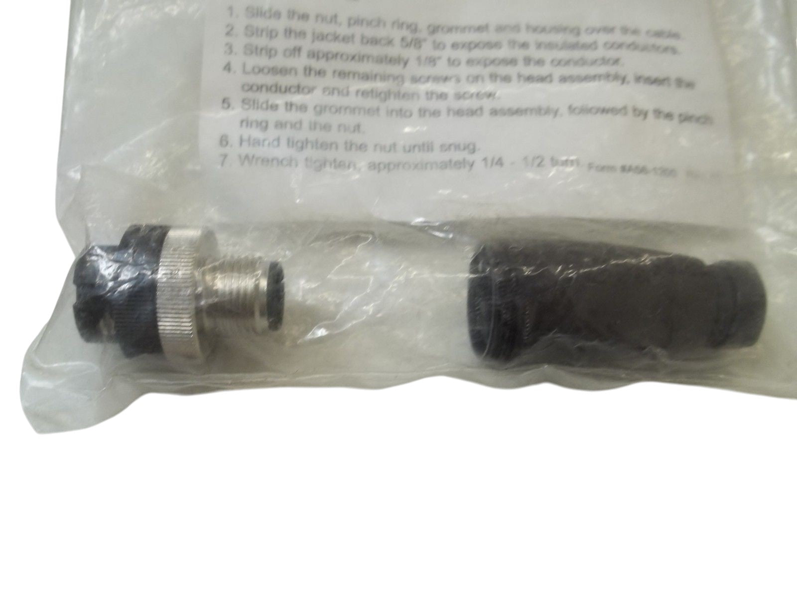 TPC WIRE & CABLE 30700 MALE STRAIGHT DC 4POLE NSMP