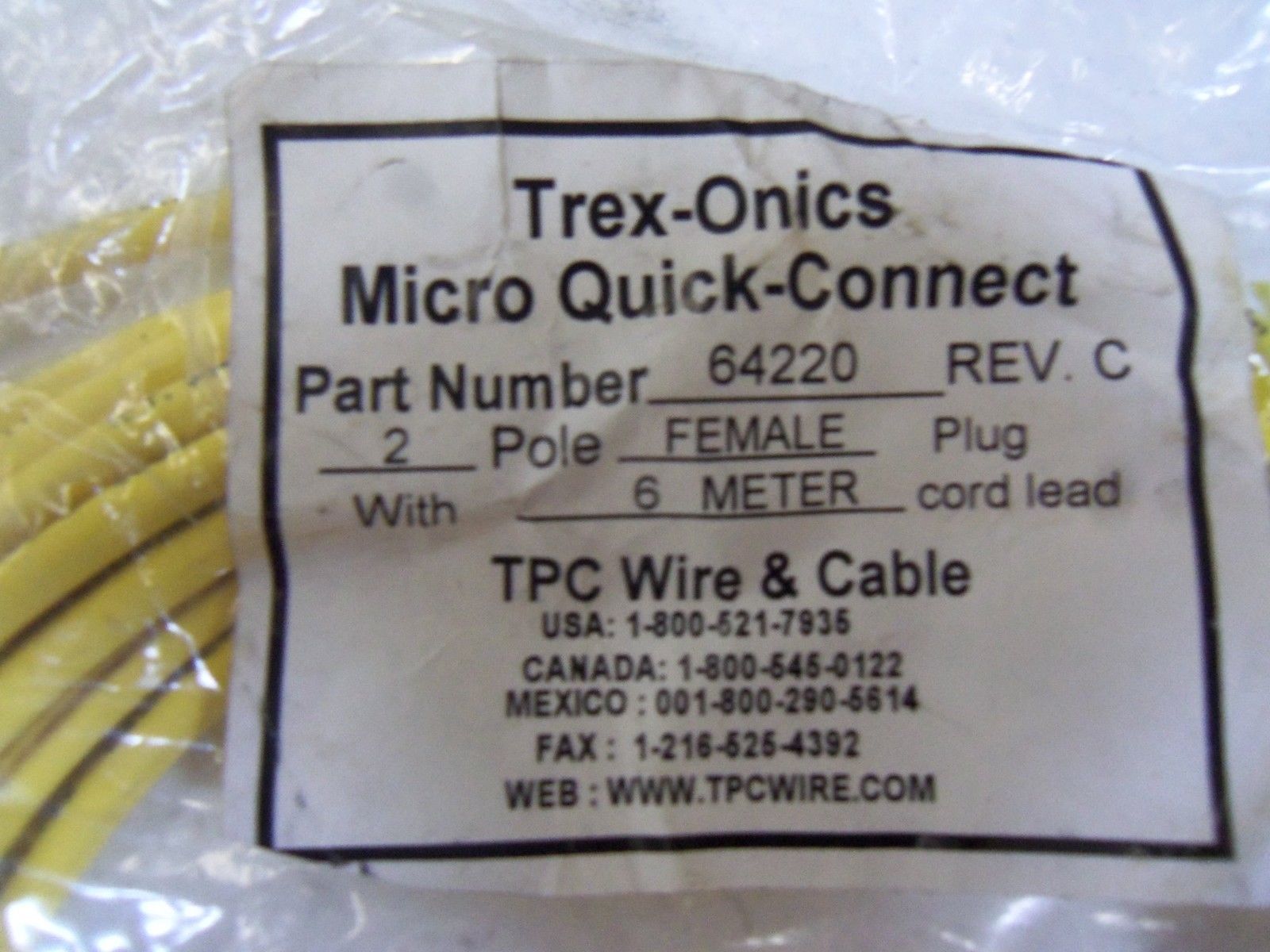 TPC WIRE & CABLE 64220 NSMP