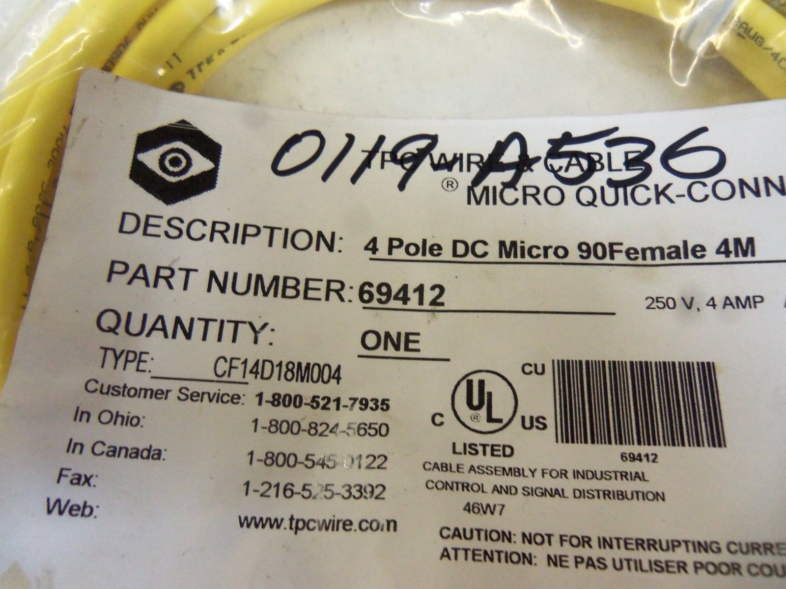 TPC WIRE & CABLE 64912 NSMP