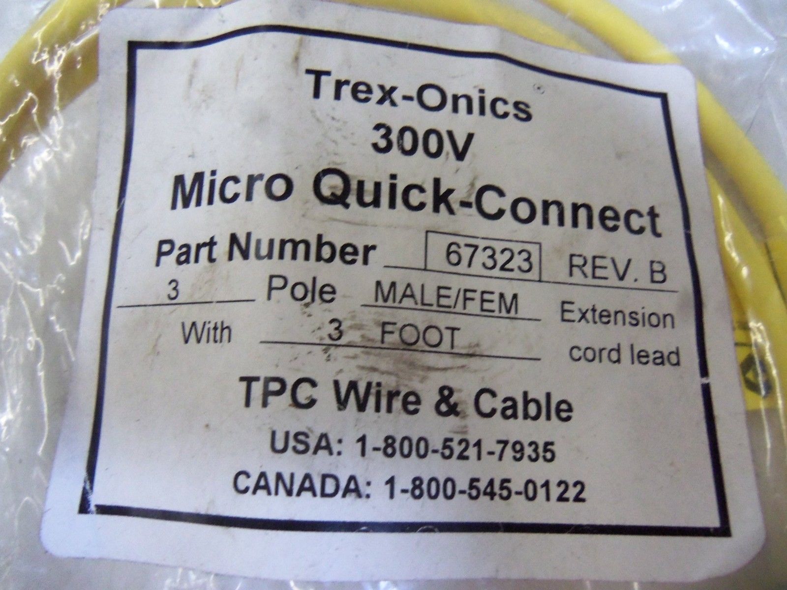 TPC WIRE & CABLE 67323 NSMP