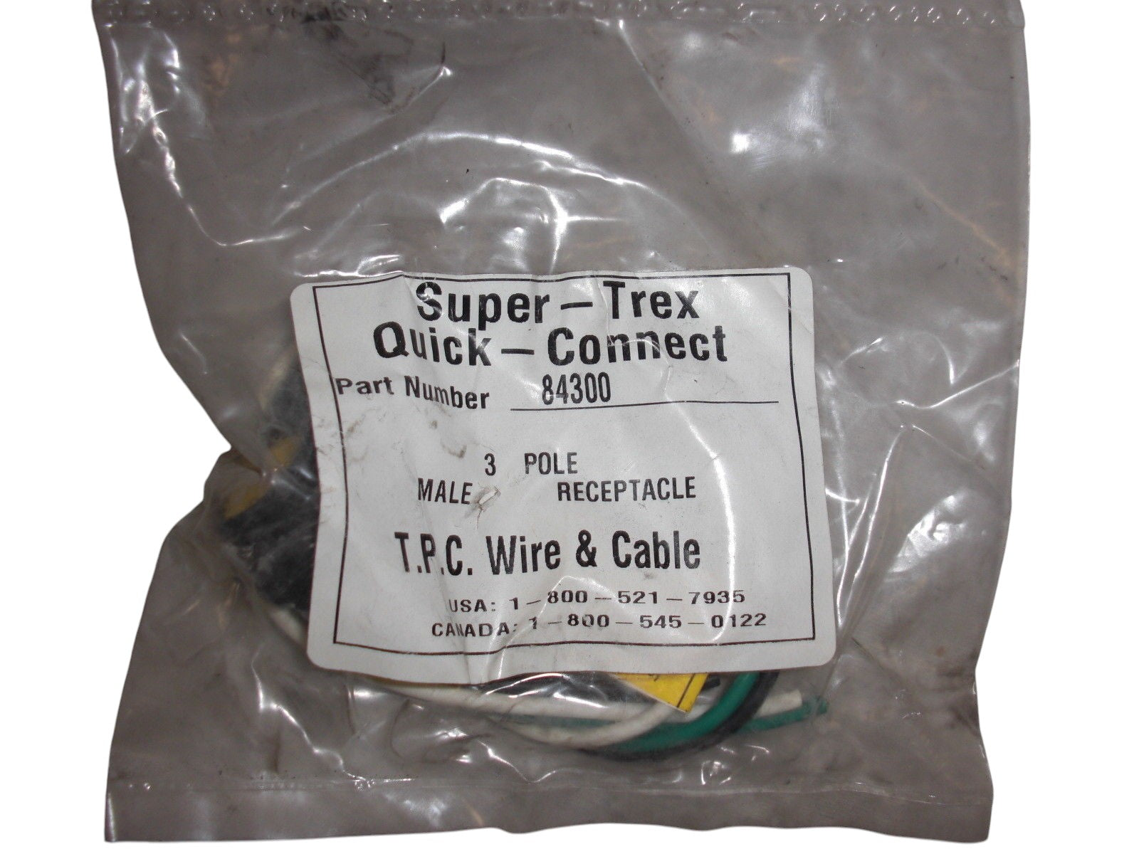 TPC WIRE & CABLE 84300 RECEPTACLE NSMP