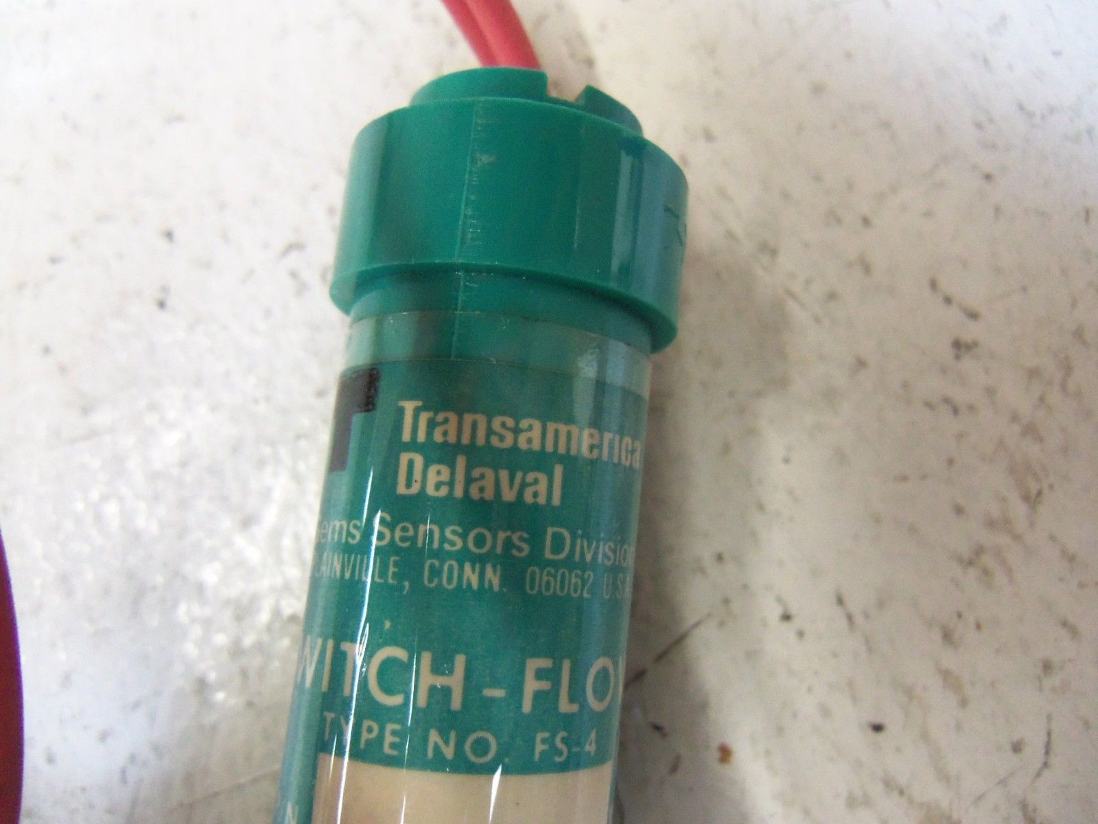 TRANSAMERICA DELAVAL SWITCH FLOW 44718 UNMP