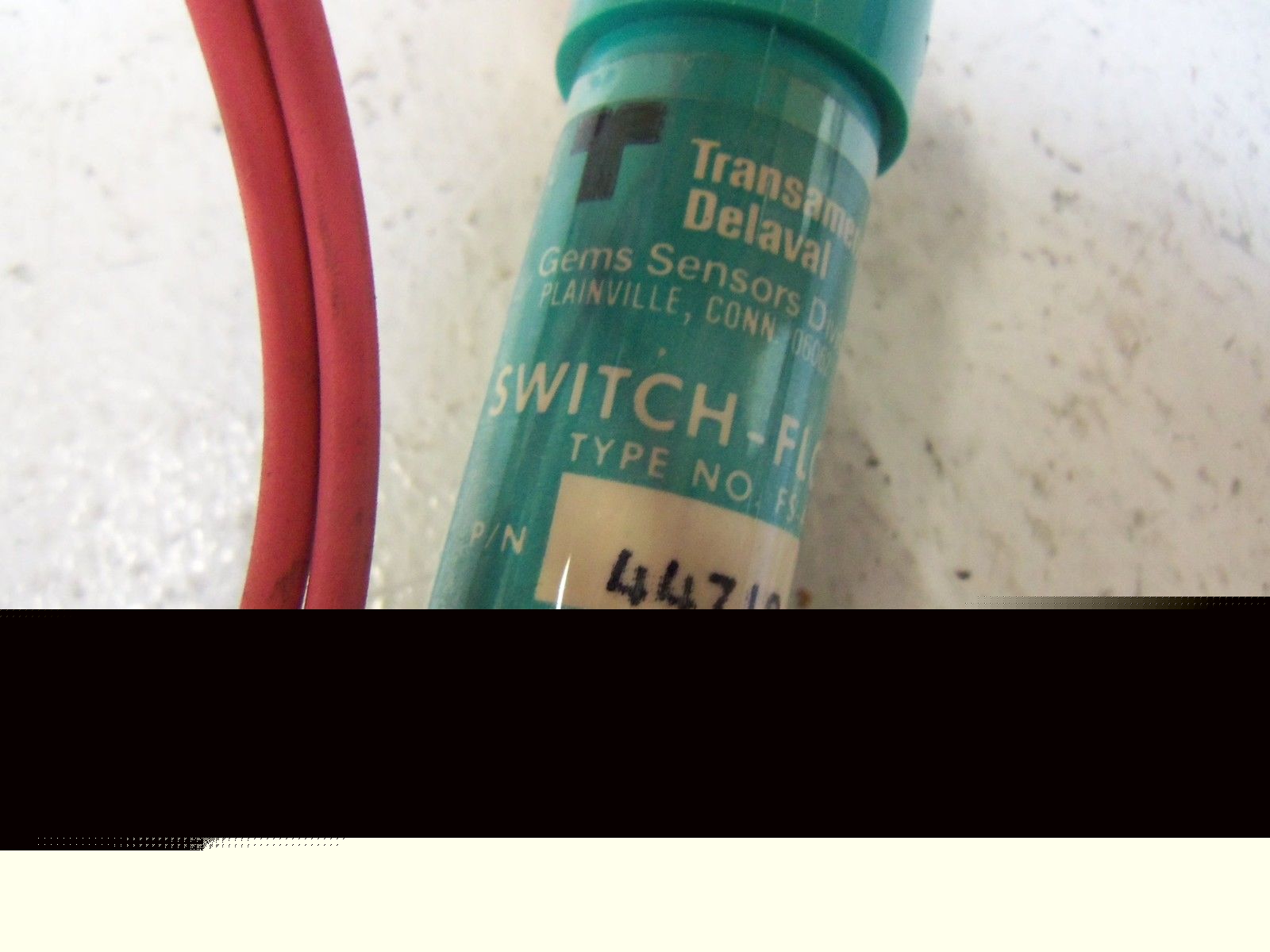 TRANSAMERICA DELAVAL SWITCH FLOW 44718 UNMP