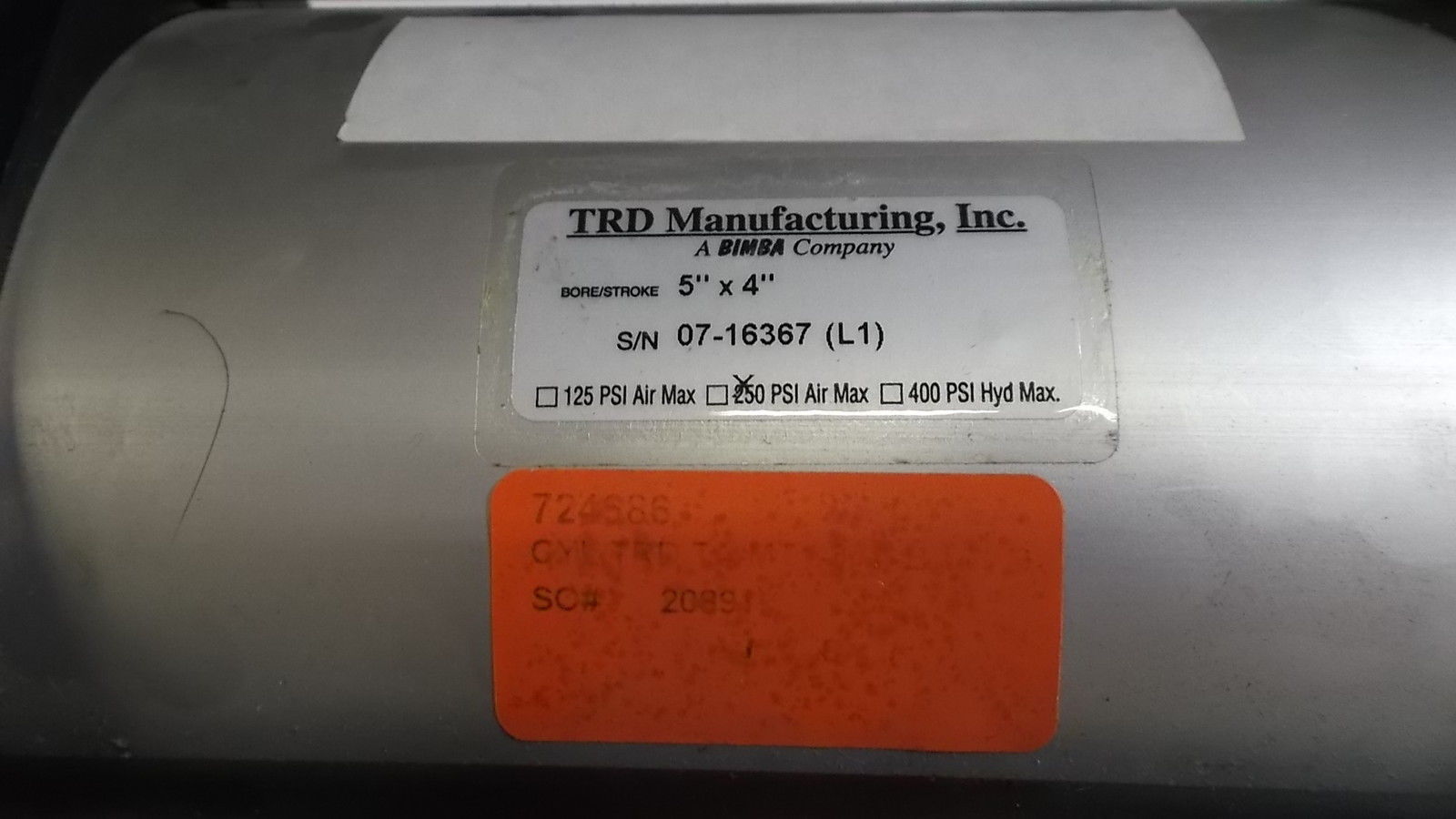 TRD MANUFACTURING CYLINDER 34756 NSNP