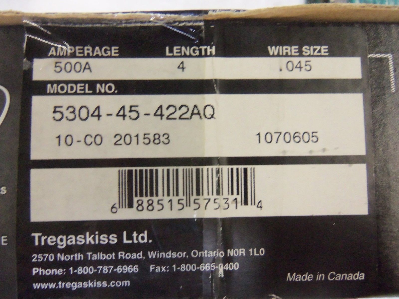 TREGASKISS 5304-45-422AQ PRESSURE GUN NSMP