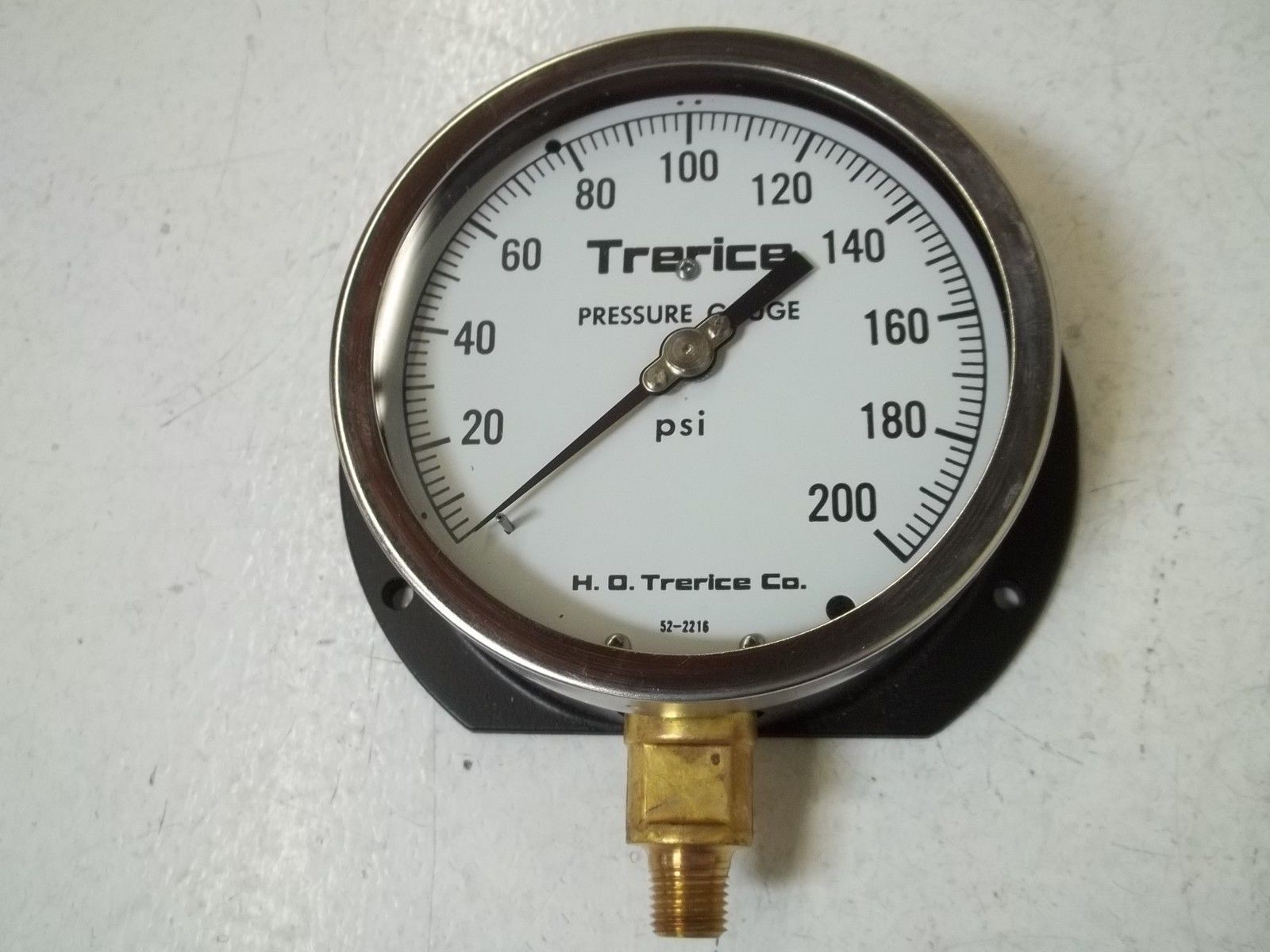 TRERICE D05816 0/200 PSI GAUGE NSMP