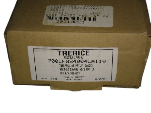 TRERICE PRESSURE GAUGE 700LFSS4004LA110  NSMP
