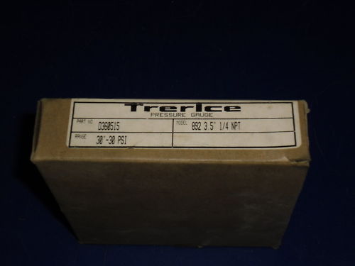 TRERICE PRESSURE GAUGE D360515 *NEW*