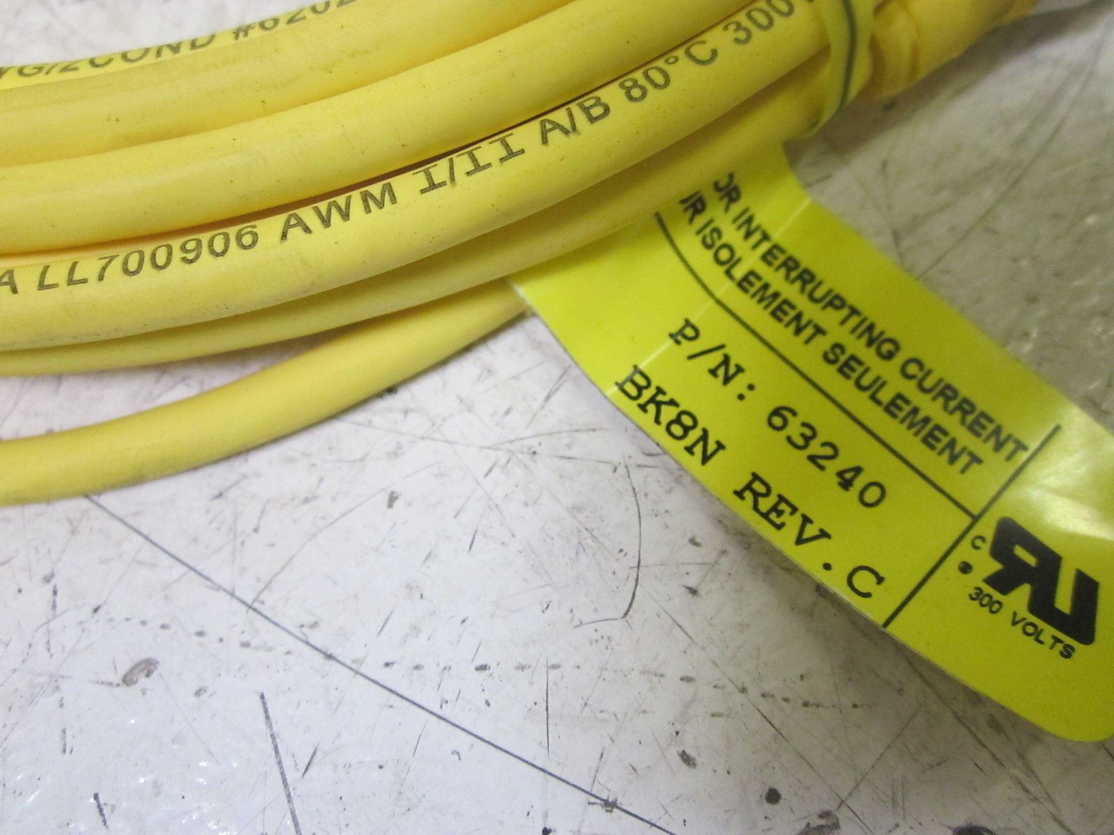 TREX-ONICS 63240 REV.C MICRO QUICK CONNECT CORD  NSMP