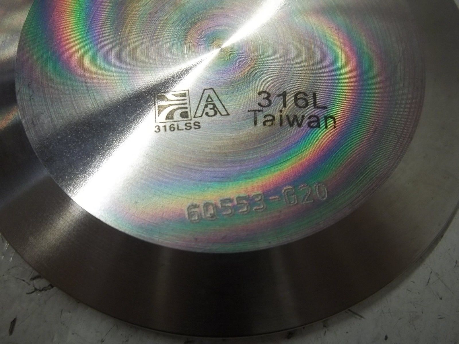 TRI-CLOVER 6Q553-G20 END CAP NSNP