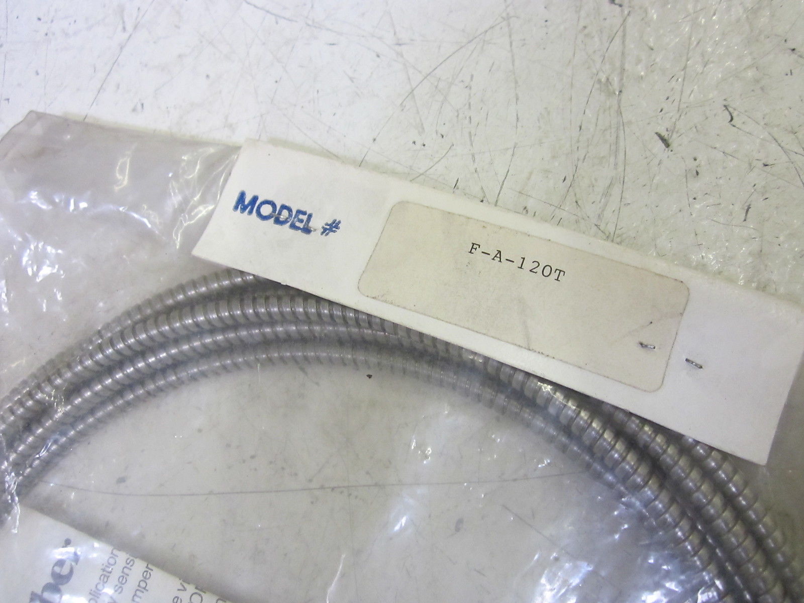 TRI-TRONICS F-A-120T FIBER OPTIC LIGHT GUIDE  NSMP