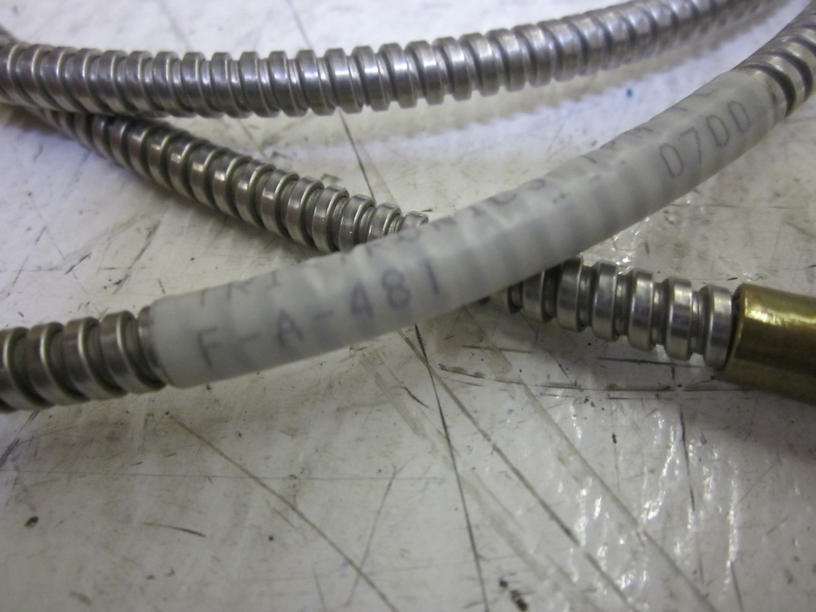 TRI-TRONICS F-A-48T FIBER OPTIC LIGHT GUIDE UNMP