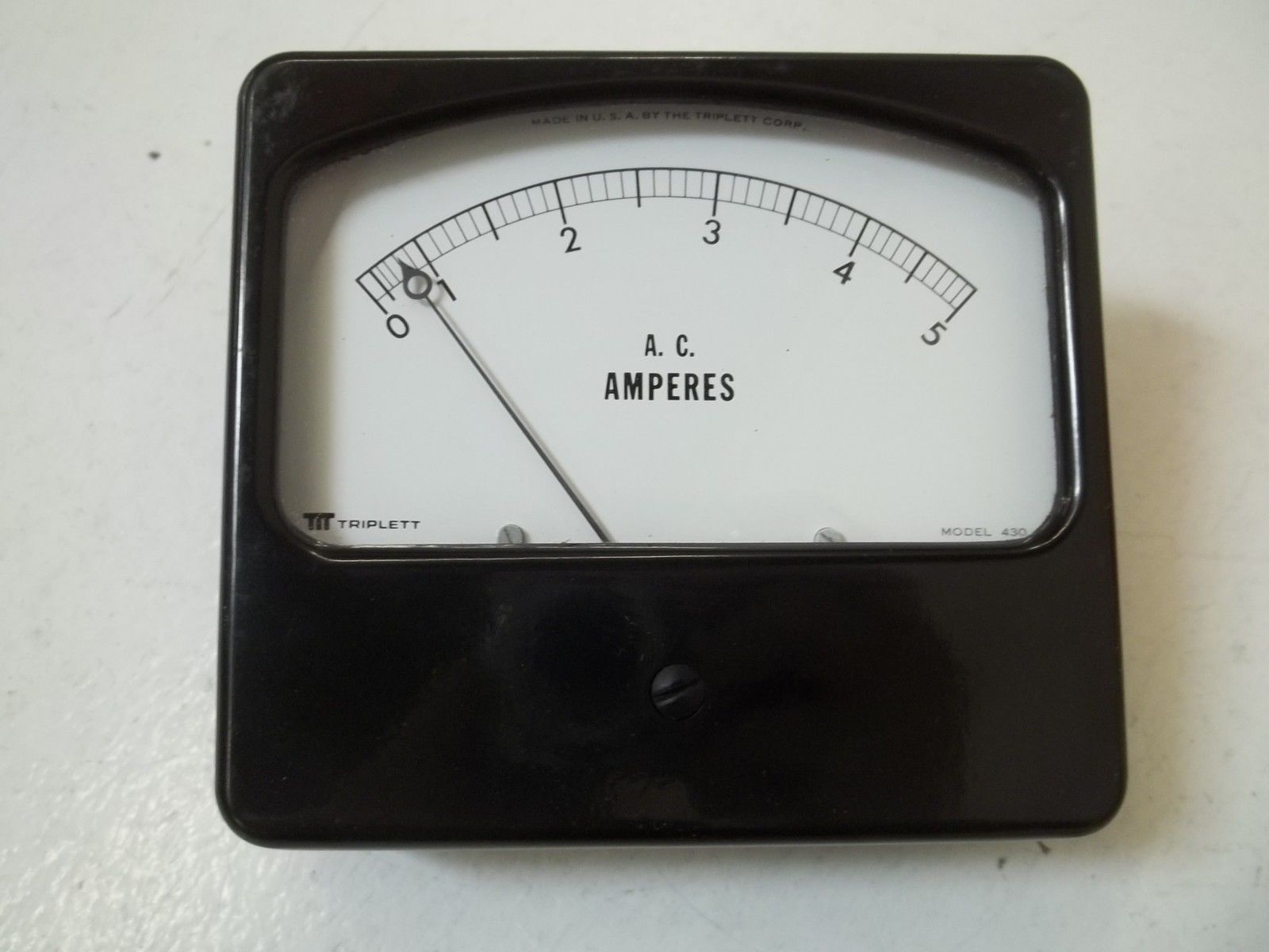 TRIPLETT 153-430 MODEL 430 GAUGE 0-5 NSMP
