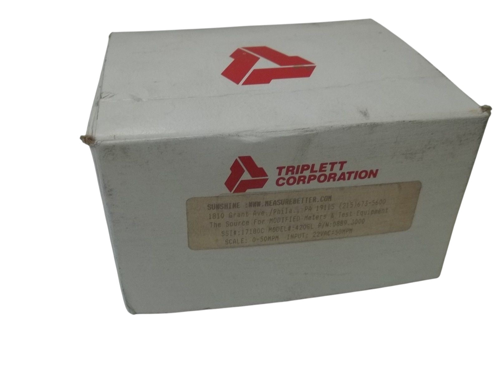 TRIPLETT CORPORATION 0889.3000 NSMP