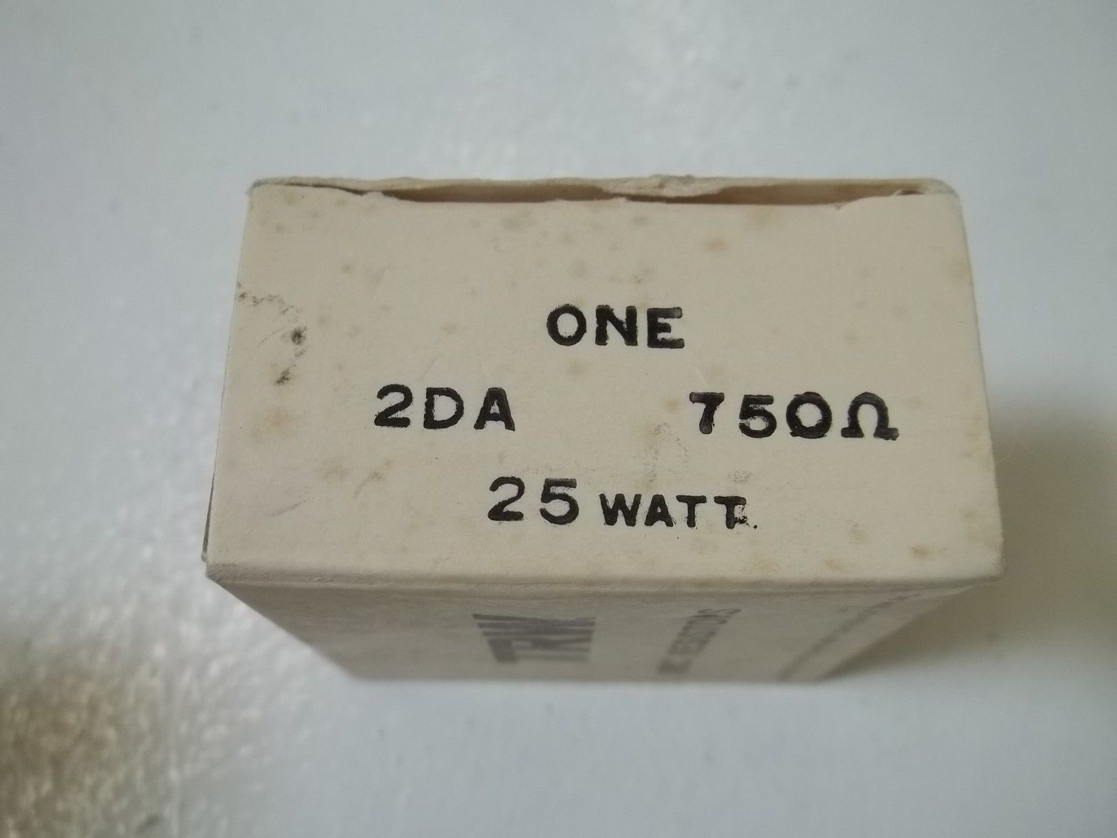RESISTOR TRW 2DA IR 750 OHMS, 25 WATTS NSMP