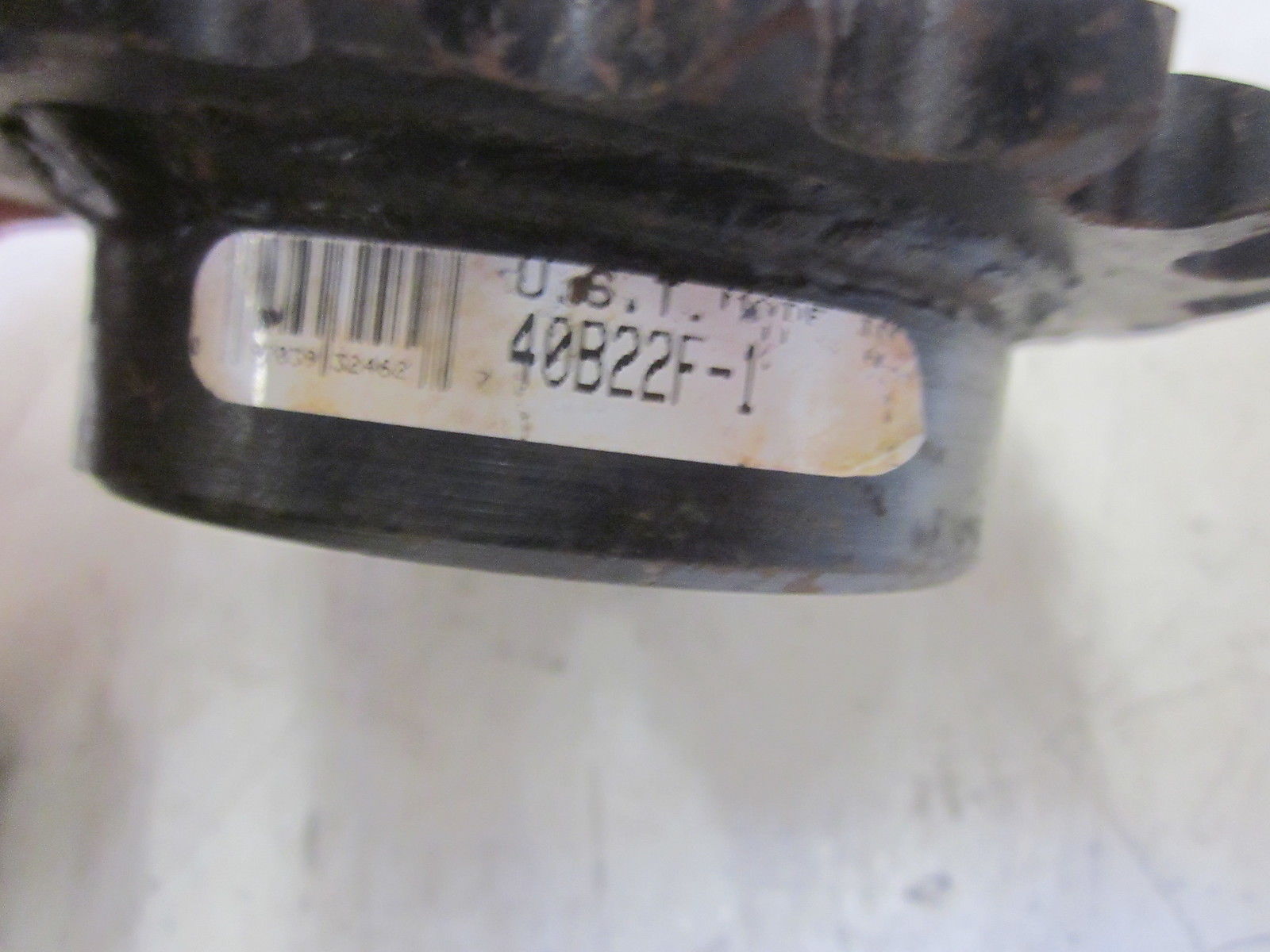 TSUBAKI 40B22F-1 SPROCKET (AS PICTURED) UNMP
