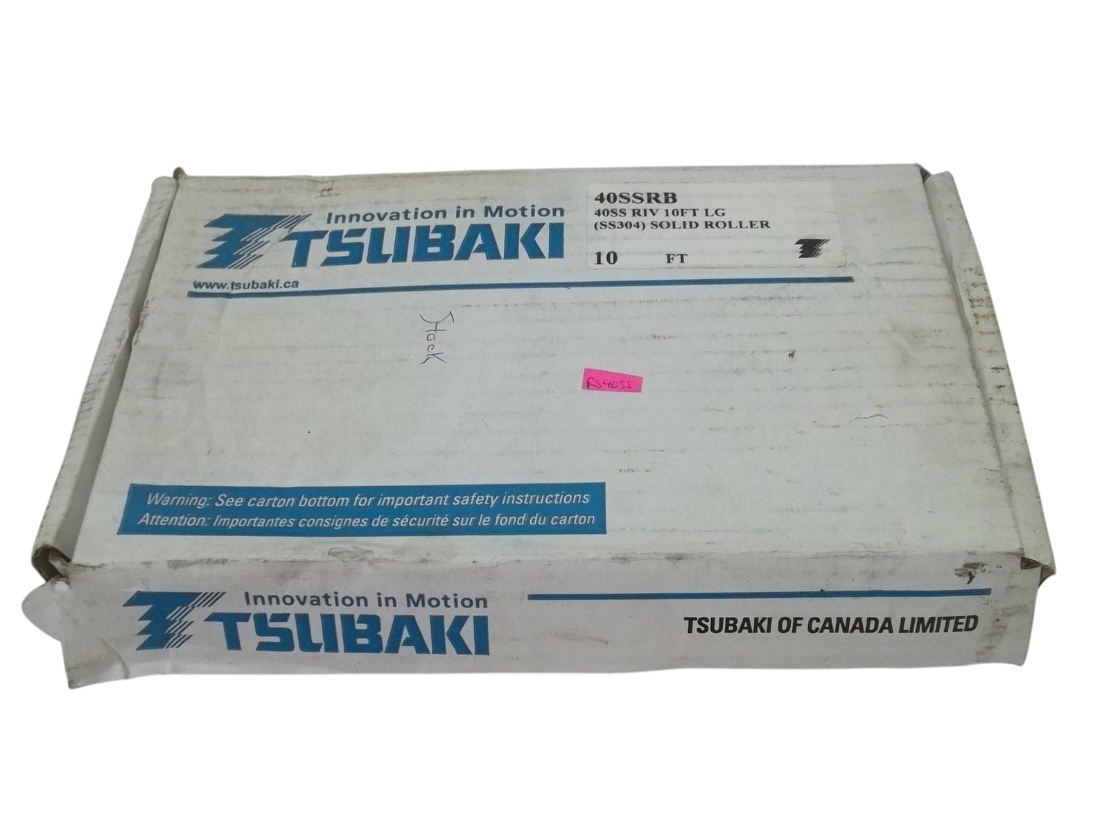 TSUBAKI 40SSRB ROLLER CHAIN NSMP