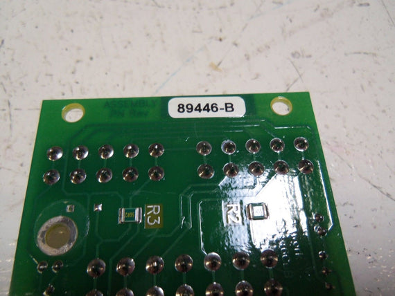 TUFFSEAL 89446-B PC BOARD *USED*