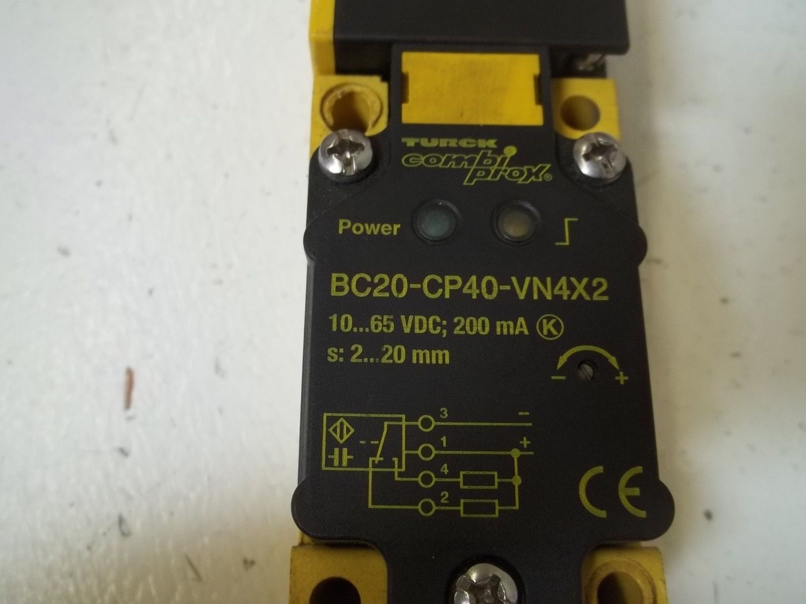 TURCK BC20-CP40-VN4X2 PROXIMITY SWITCH UNMP