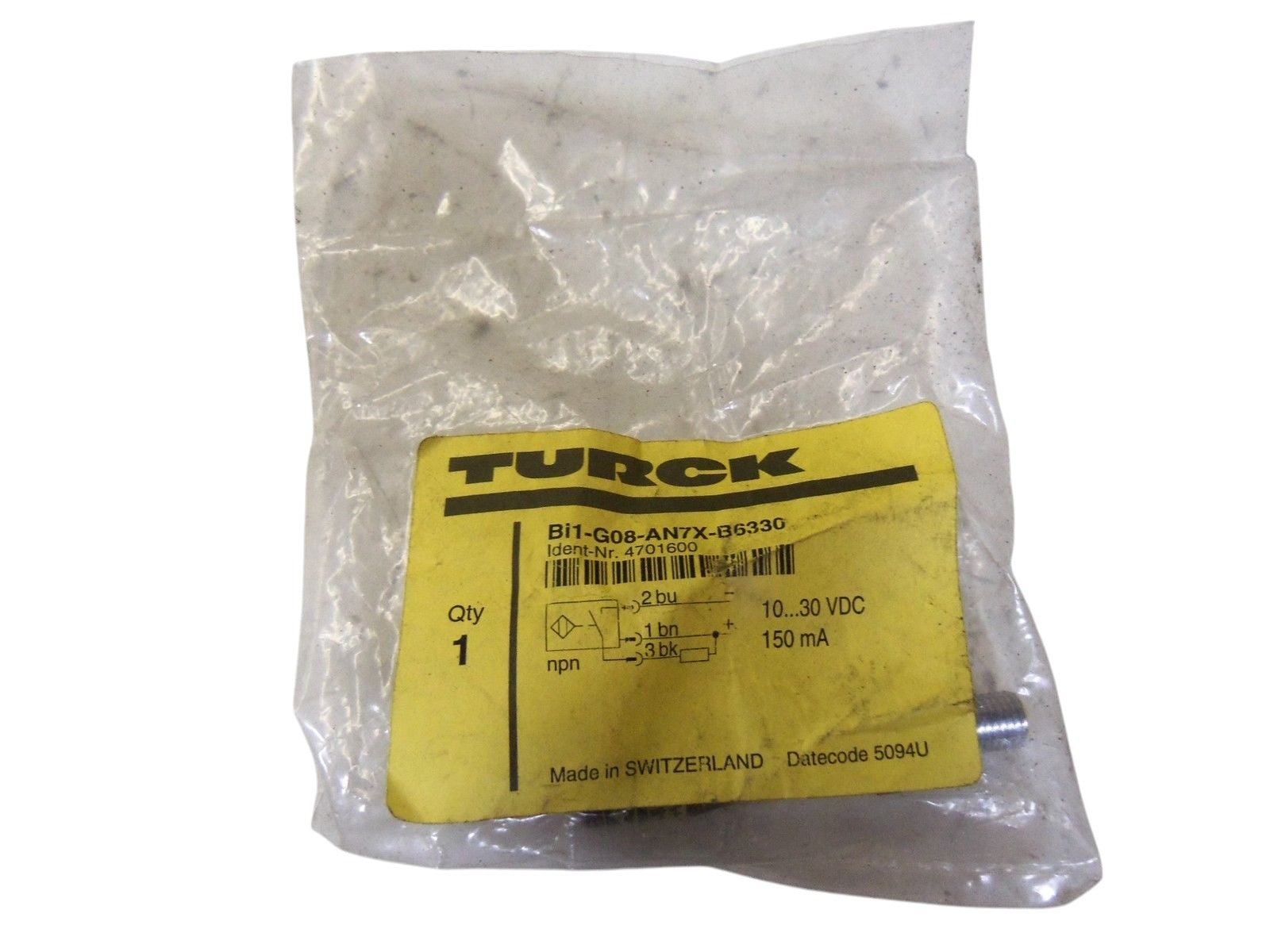 TURCK Bi1-G08-AN7X-B6330 INDUCTIVE PROXIMITY SWITCH NSMP