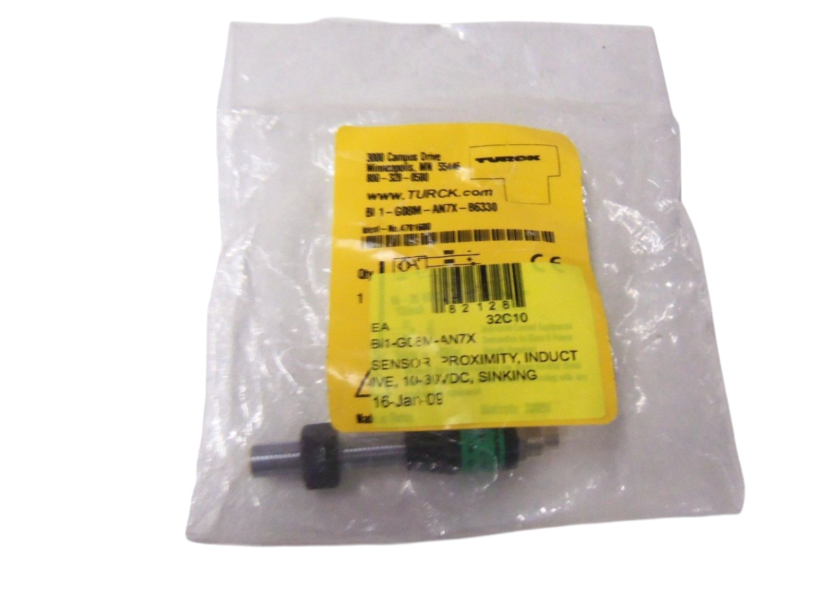 TURCK BI1-G08M-AN7X-B6330 NSMP
