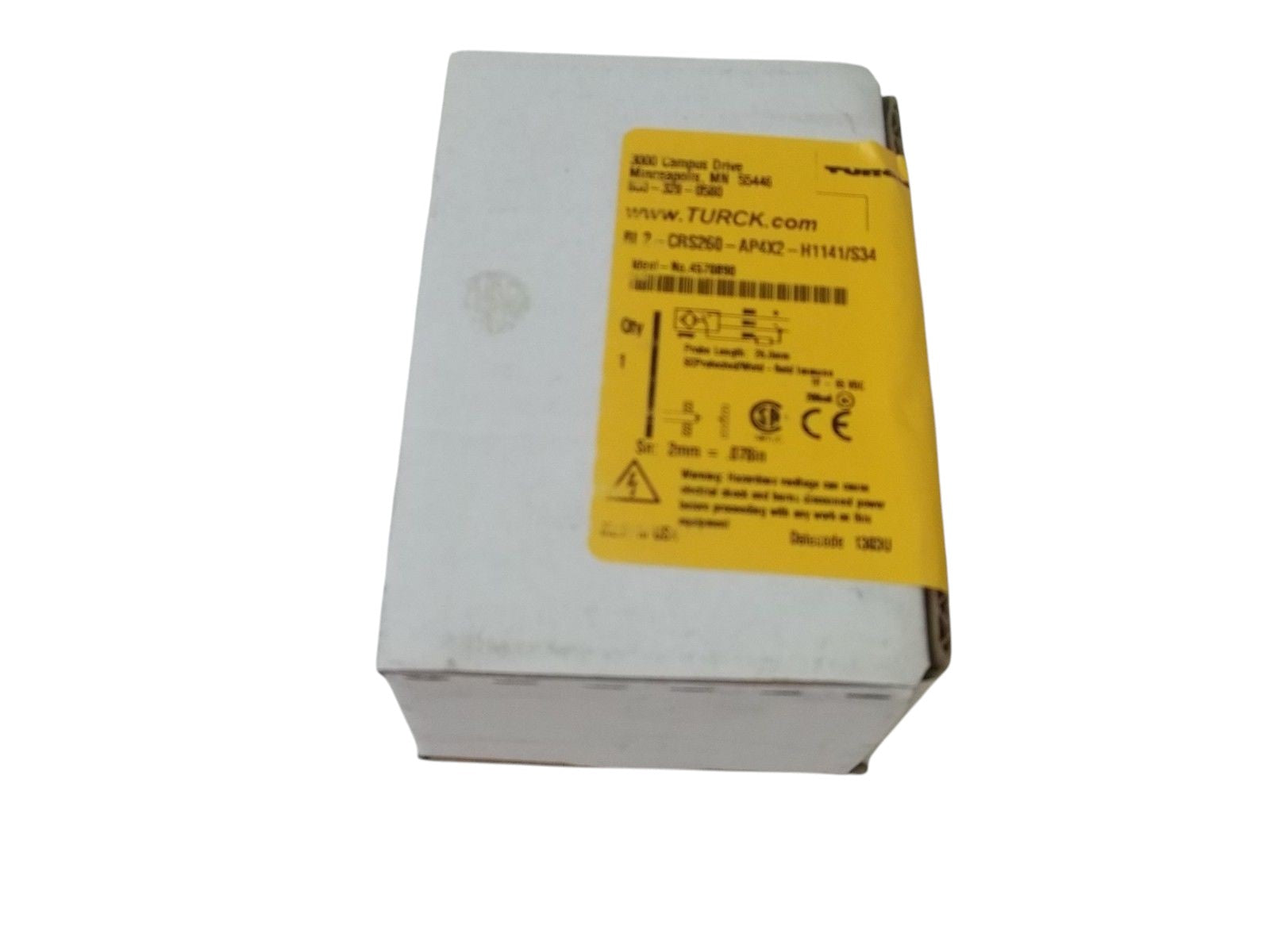 TURCK BI2-CR260-AP4X2-H1141/S34 PROXIMITY SENSOR NSFS