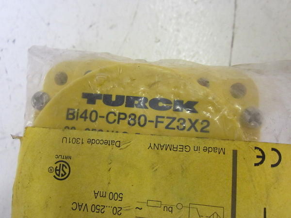 TURCK BI40-CP80-FZ3X2-B1131 20-250VAC NSMP