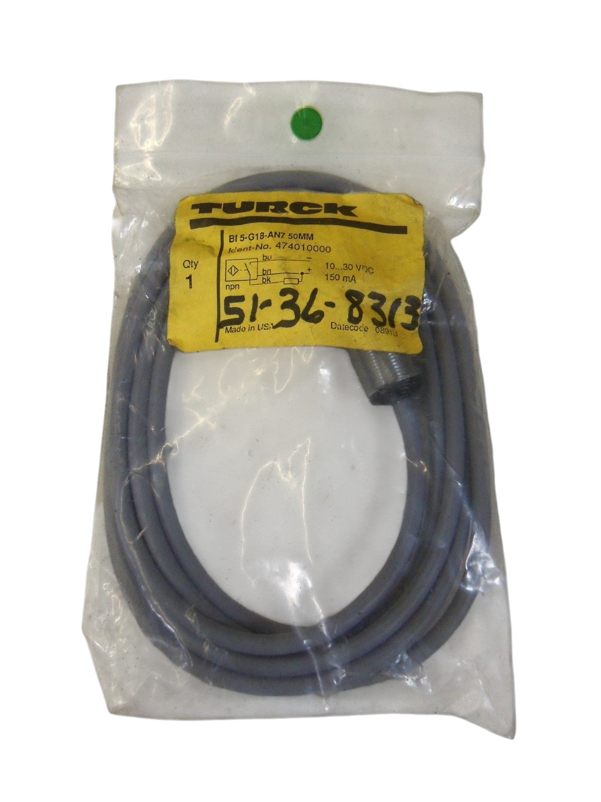 TURCK BI5-G18-AN750MM PROXIMITY SWITCH NSMP