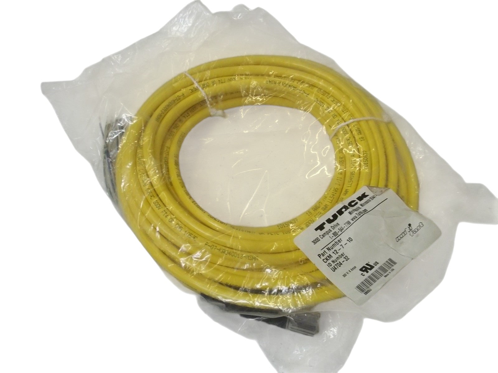 TURCK CKM12-7-10 CORDSET NSMP