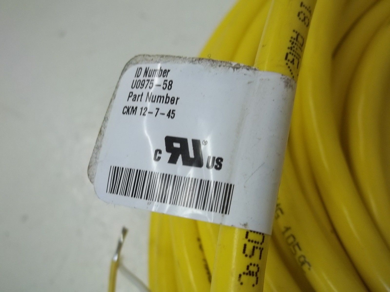 TURCK CKM 12-7-45 CABLE NSNP