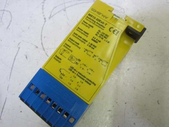 TURCK MS13-22EX0-T ISOLATING SWITCHING AMPLIFIER NSMP