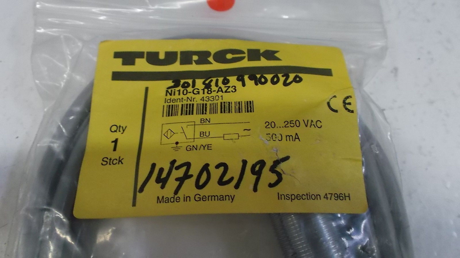 TURCK NI10-G18-AZ3 NSMP
