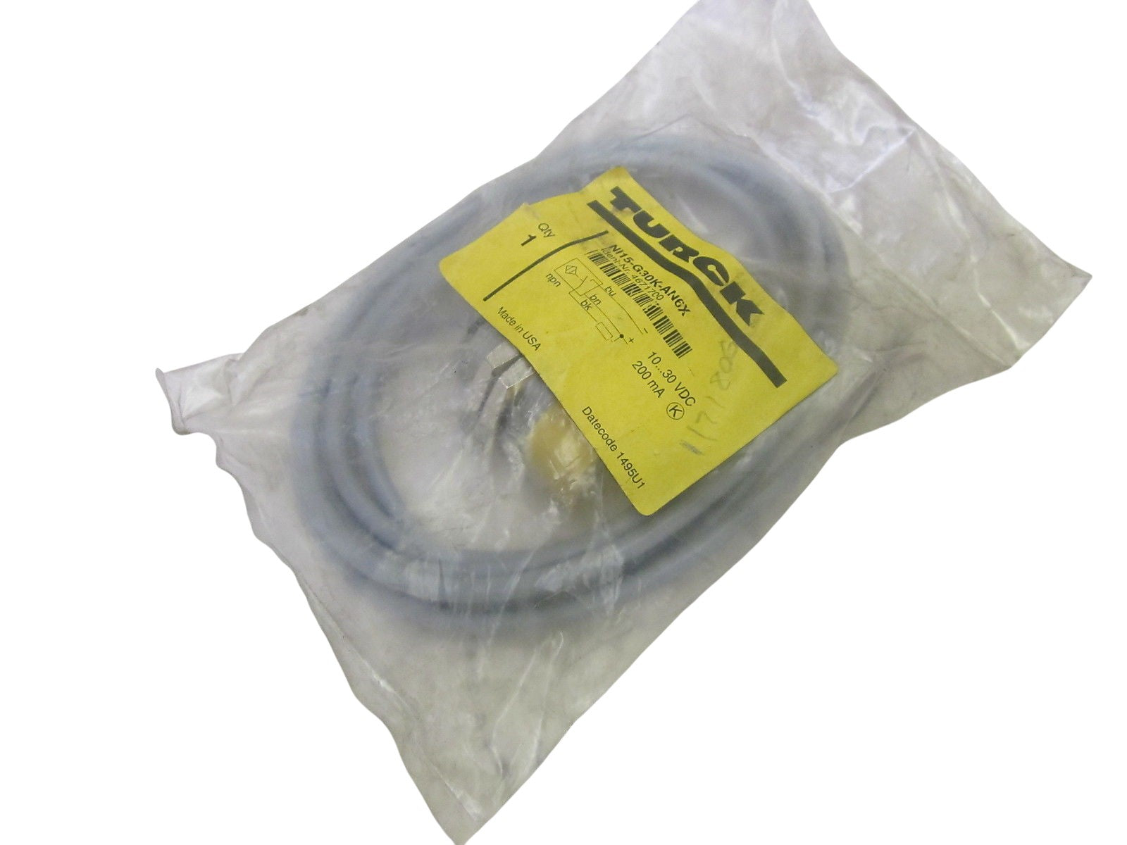 TURCK NI 15-G30K-AN6X PROXIMITY SWITCH 10-30VDC NSMP