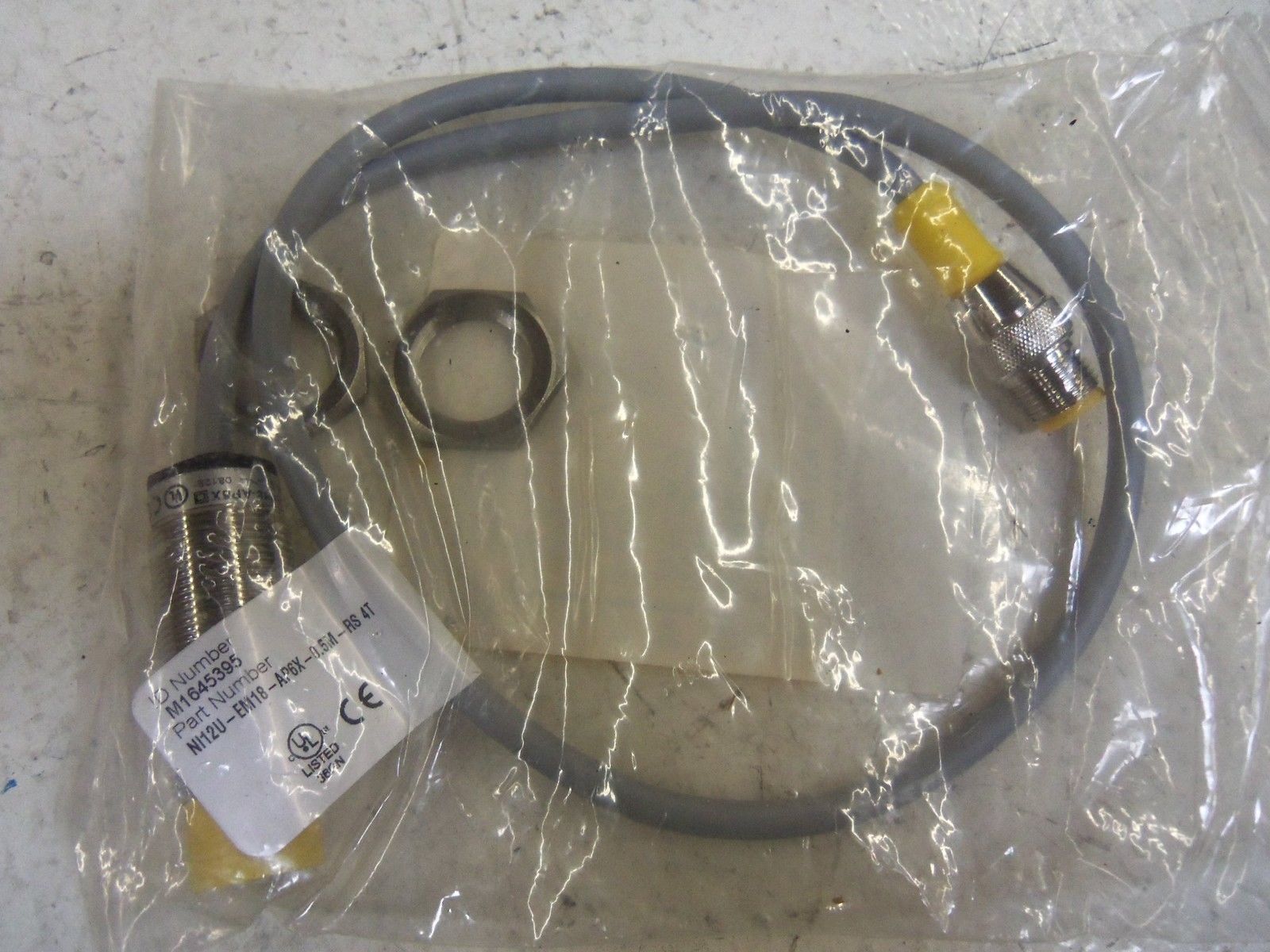 TURCK NI2U-EM18-AP6X-0.5M-RS 4T *NEW IN FACTORY BAG*