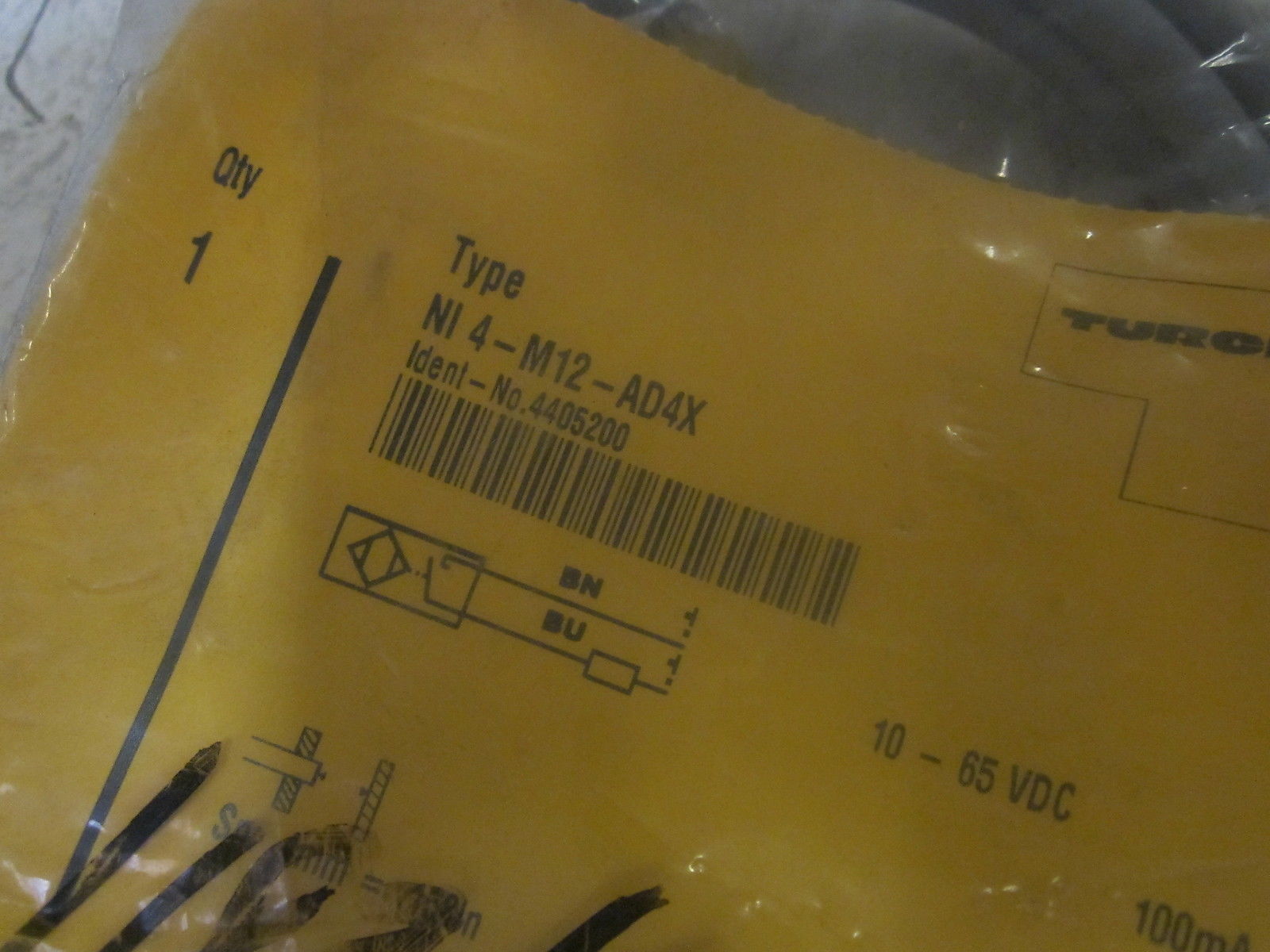 TURCK NI 4-M12-AD4X  PROXIMITY SWITCH 10-65VDC NSMP