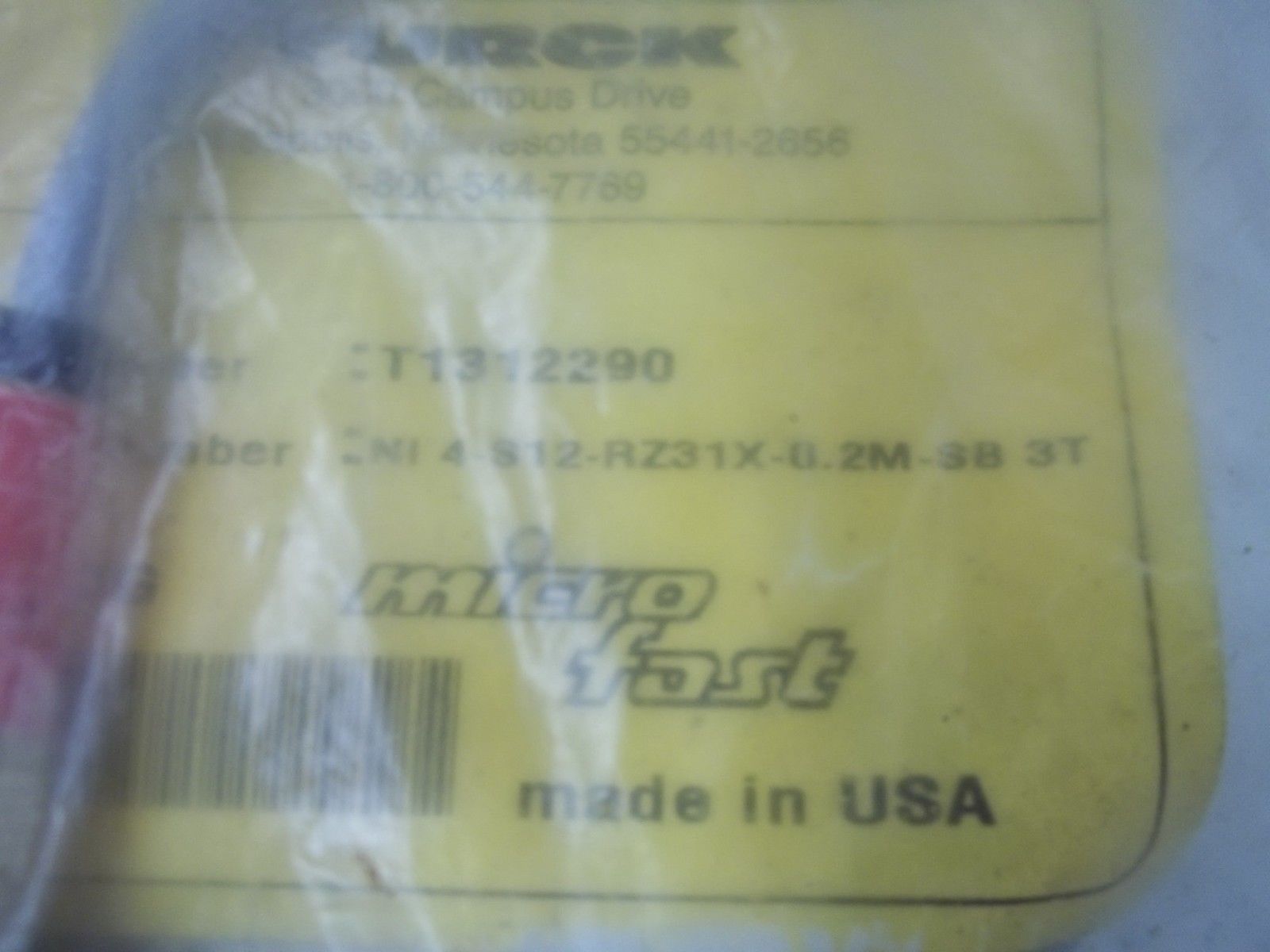 TURCK NI4-S12-RZ31X-0.2M-SB-3T PROXIMITY SENSOR NSMP