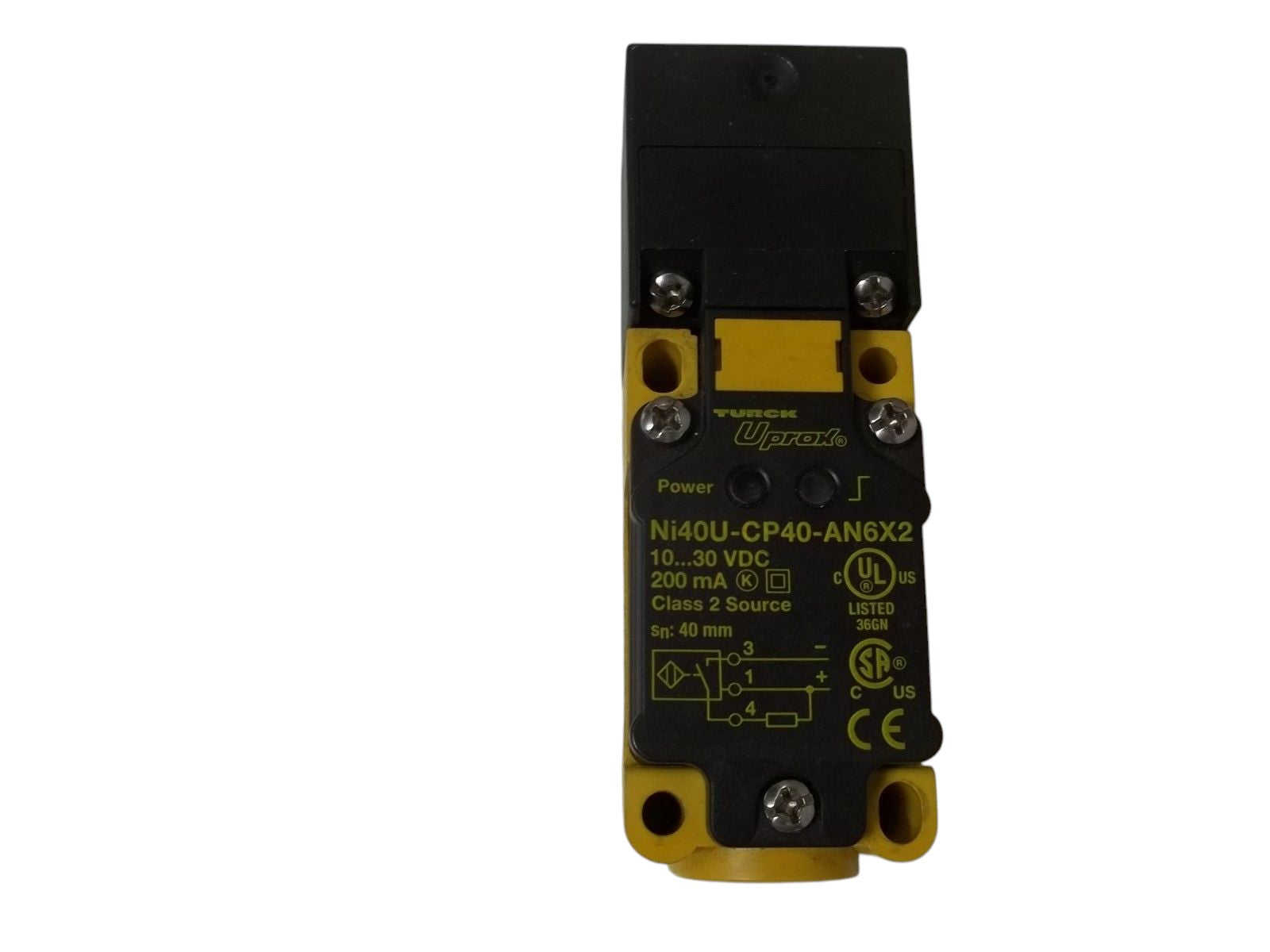 TURCK NI40U-CP40-AN6X2 PROXIMITY SWITCH UNMP