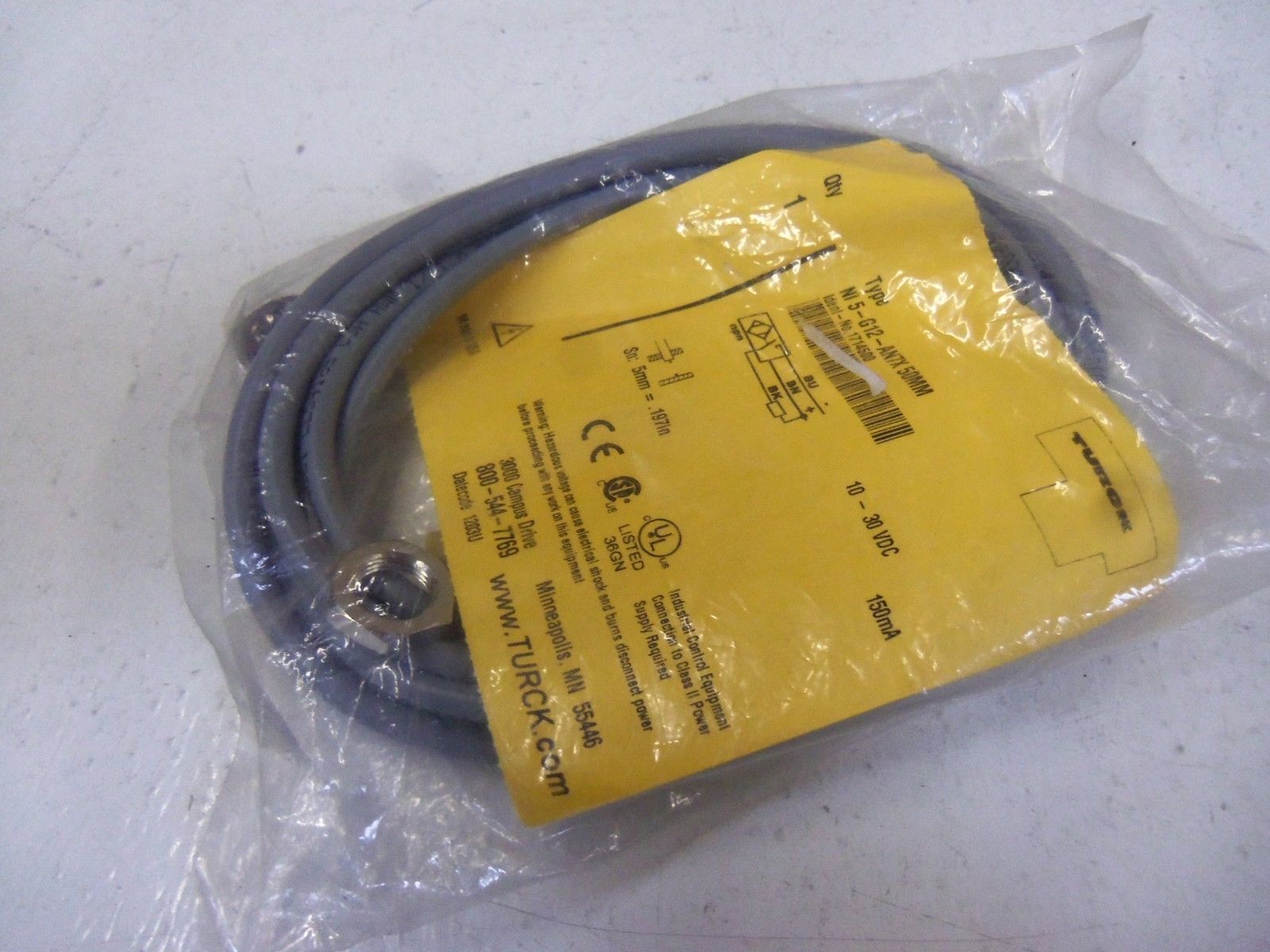 TURCK NI5-G12-AN7X 50MM NSMP
