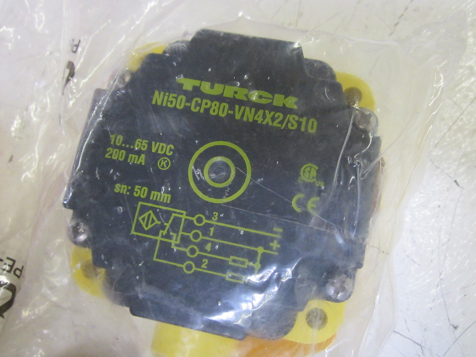 TURCK NI50-CP80-VN4X2/S10 PROXIMITY SWITCH 10-65VDC NSMP